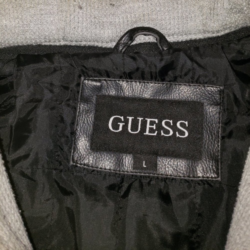 Guess Leather Jacket - Picture 2 of 6